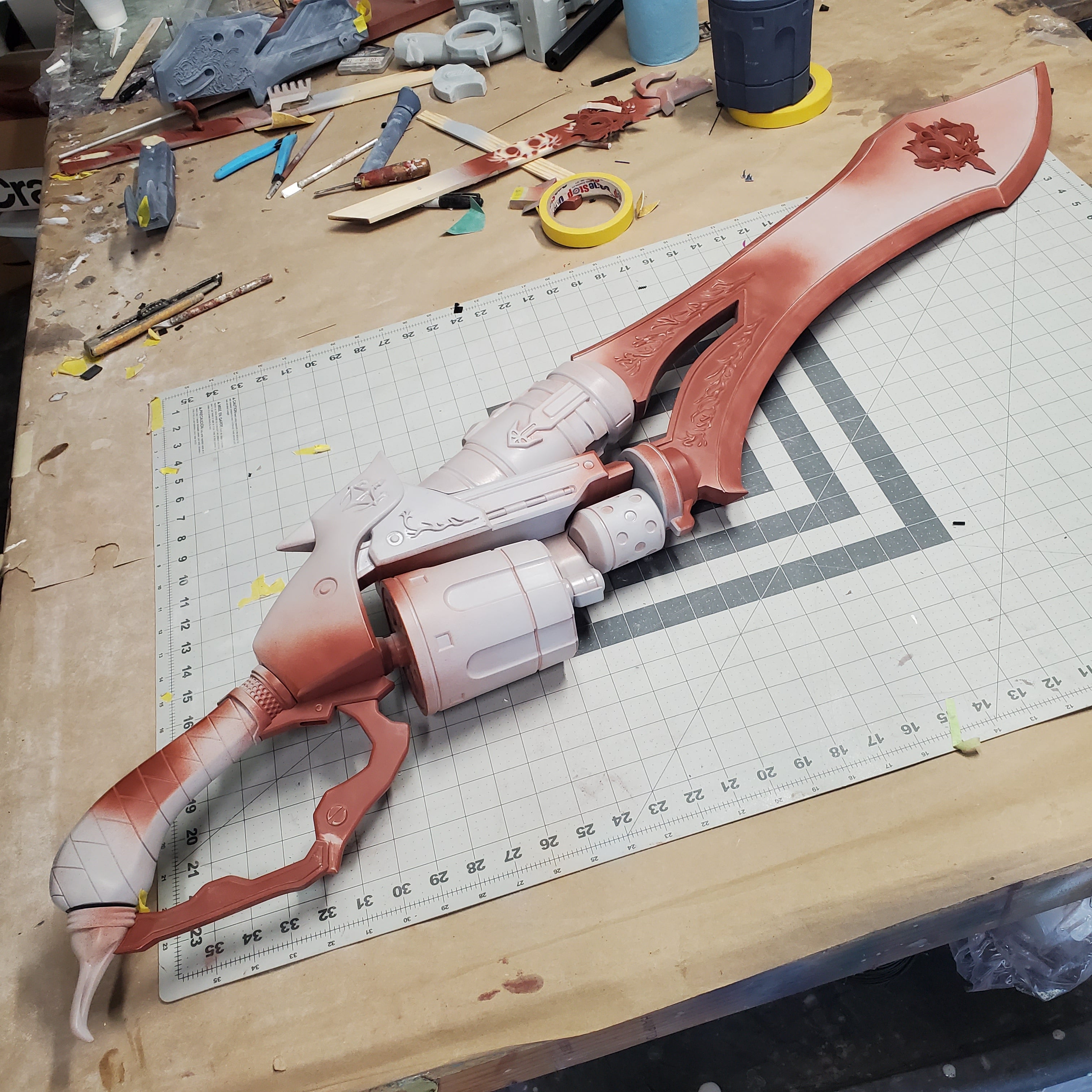 FFXIV Crownsblade Gunblade 3D Printed Cosplay Kit
