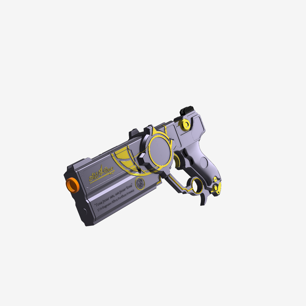 Bayonetta All for One Cosplay prop STL Files for 3D Printing
