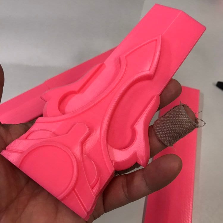3D printed Hikaru Shidou inspired sword for cosplay