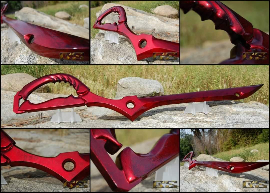 Ryuko Matoi Scissor Blade replica hand painted cosplay prop