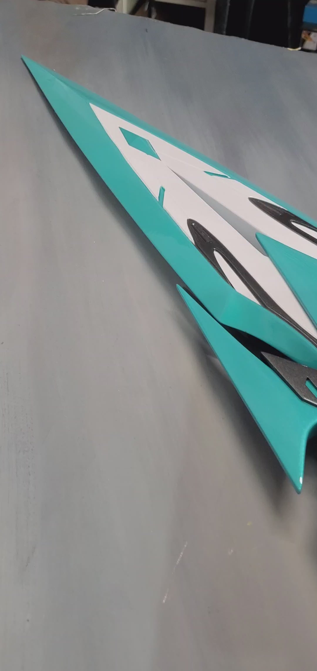 Xenoblade Pneuma Monado 1:1 Scale Cosplay Prop - Hand-Painted and Finished