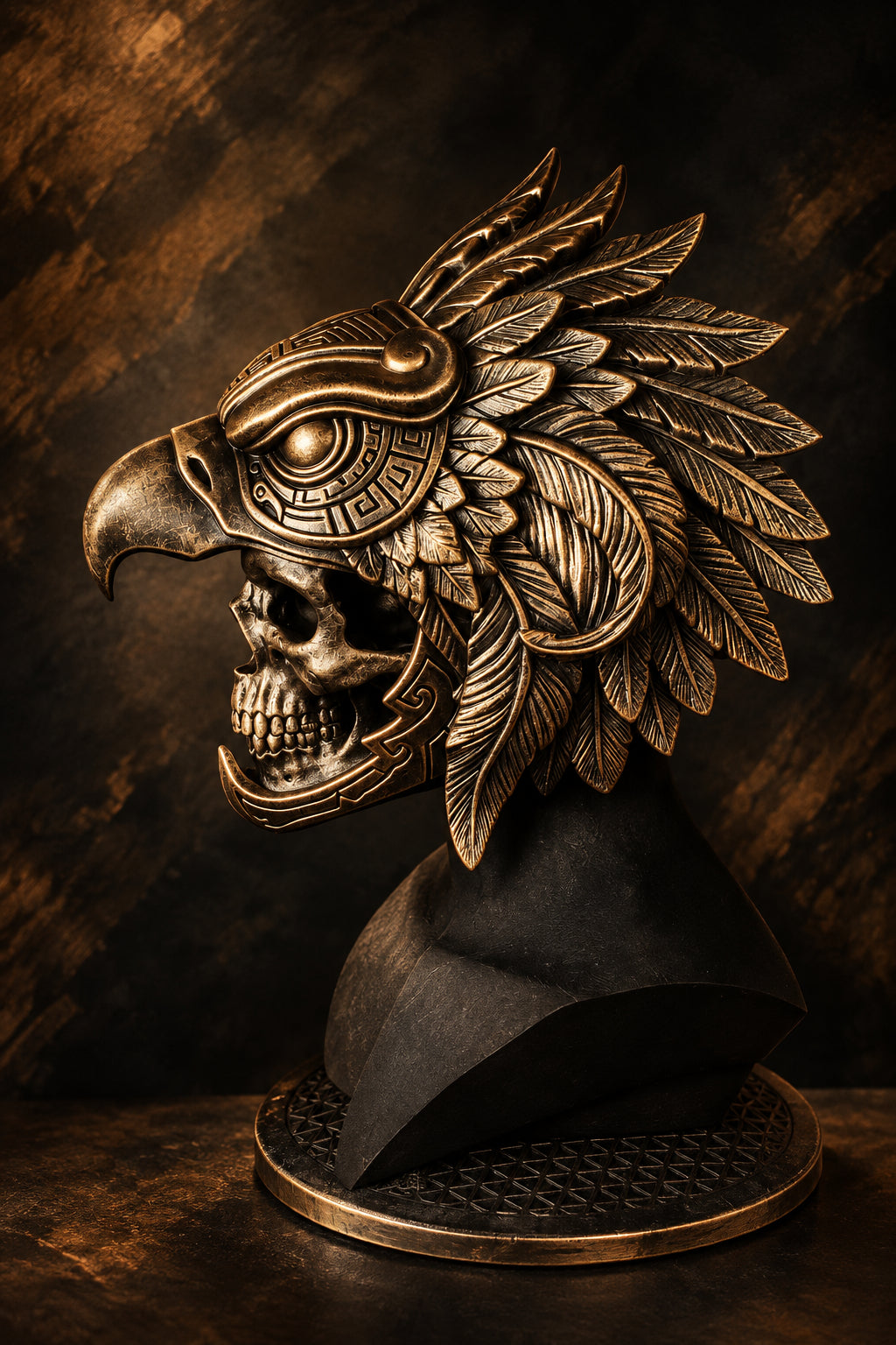 Cuauhtli Mexica Eagle Warrior Mask