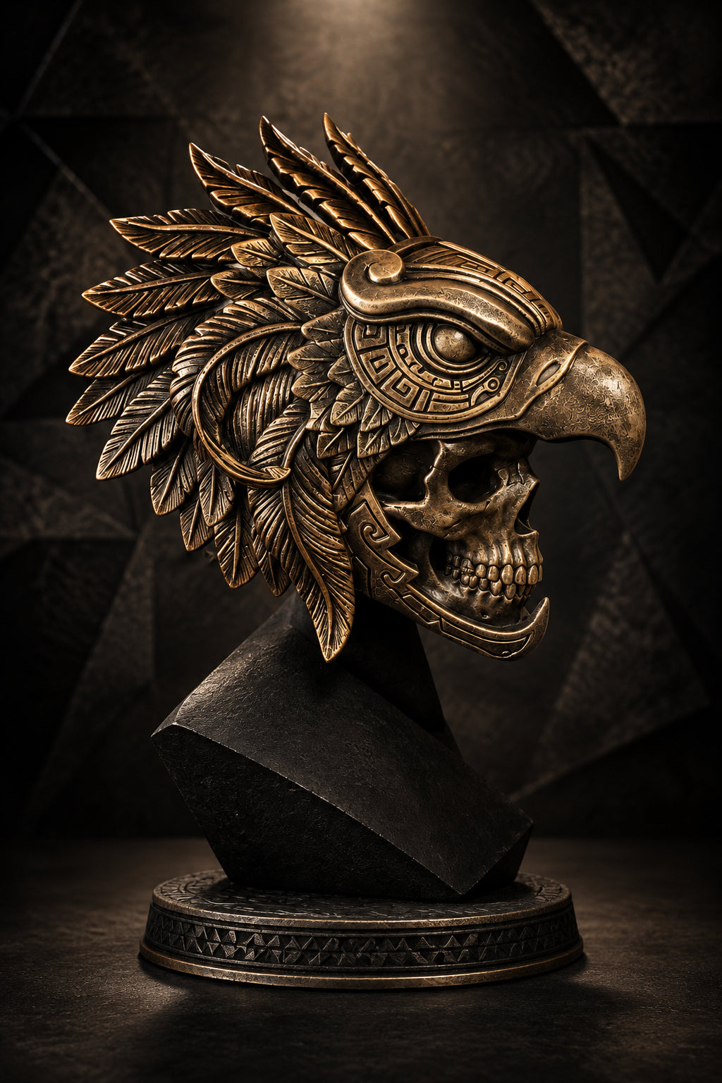 Cuauhtli Mexica Eagle Warrior Mask